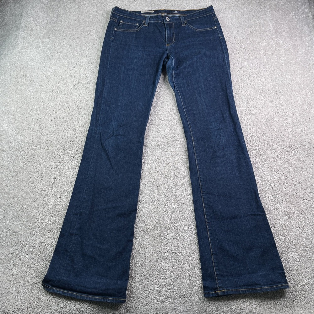 AG Adriano Goldschmied Jeans Womens 30‎ Angel Bootcut Dark Wash Denim USA Made
